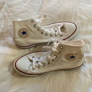White High Top Converse